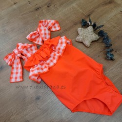 la martinica bañador niña tirantes saint tropez