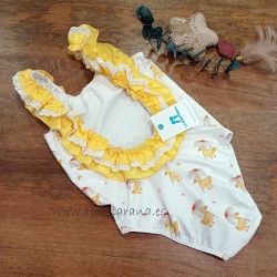 la martinica bañador niña donald