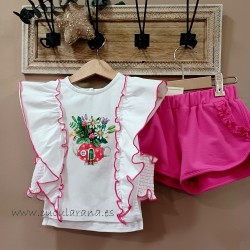 Conjunto niña sun beach de la martinica