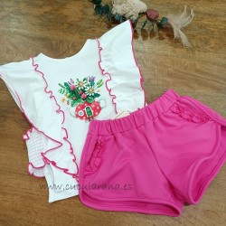 Conjunto niña sun beach de la martinica