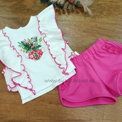 Conjunto niña sun beach de la martinica