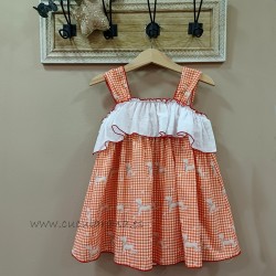 caftan de playa niña scooby...