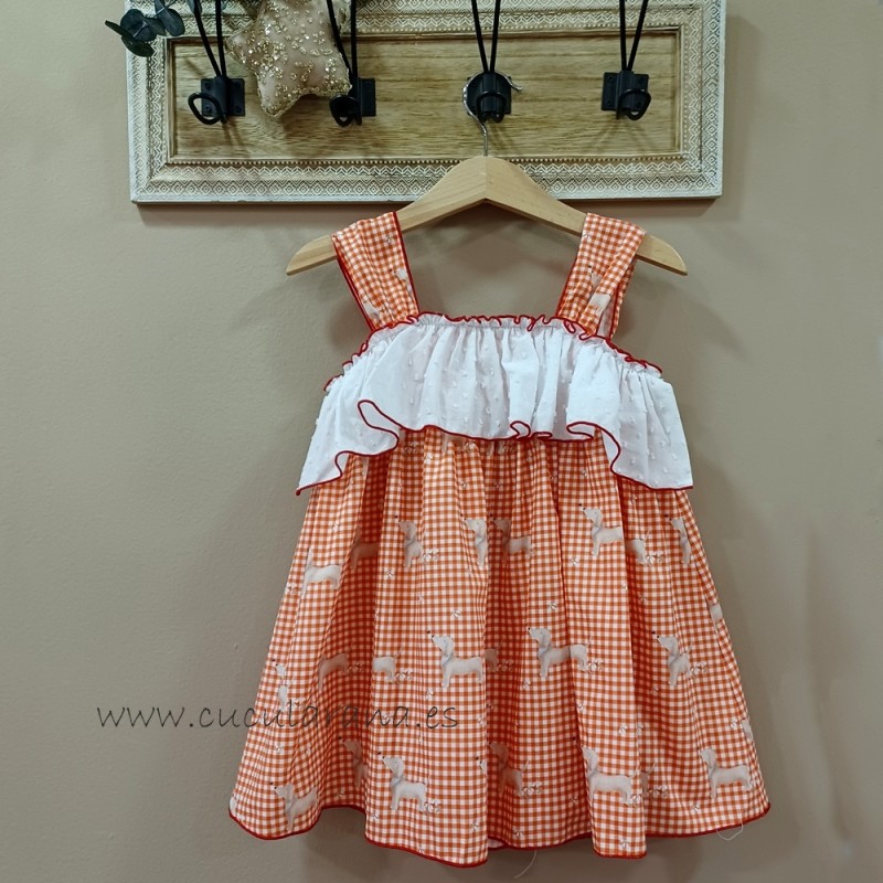 caftan de playa niña scooby de la martinica