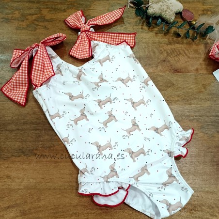 bañador niña scooby de la martinica