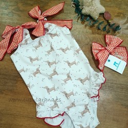 bañador niña scooby de la martinica