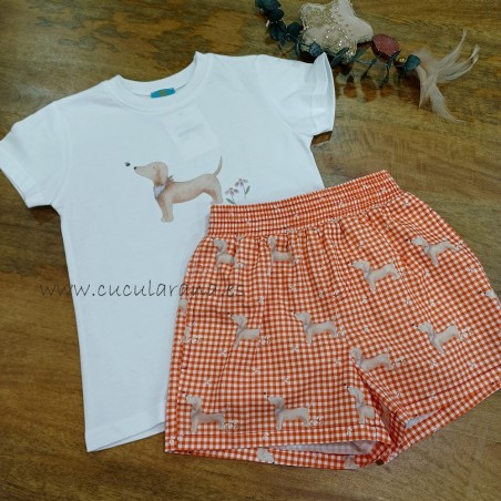 Boxer tela niño scooby de la martinica