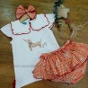 Conjunto camiseta+ranita scooby de la martinica