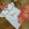 Conjunto camiseta+ranita scooby de la martinica