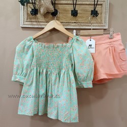 Conjunto blusa y short niña Nemo de la martinica