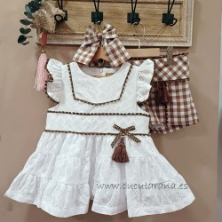 conjunto tilo blusón y short de noma fernandez