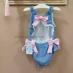 bañador concha azul y rosa tulum