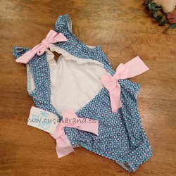 bañador concha azul y rosa tulum