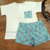 Conjunto camiseta y boxer estrella tulum