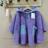 Poncho malva rosa de maricruz