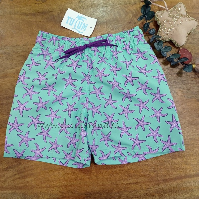 boxer tela estrella de mar de Tulum