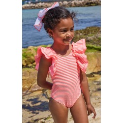 Bañador niña volante happy de la martinica