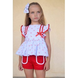 bluson y short aliso de...