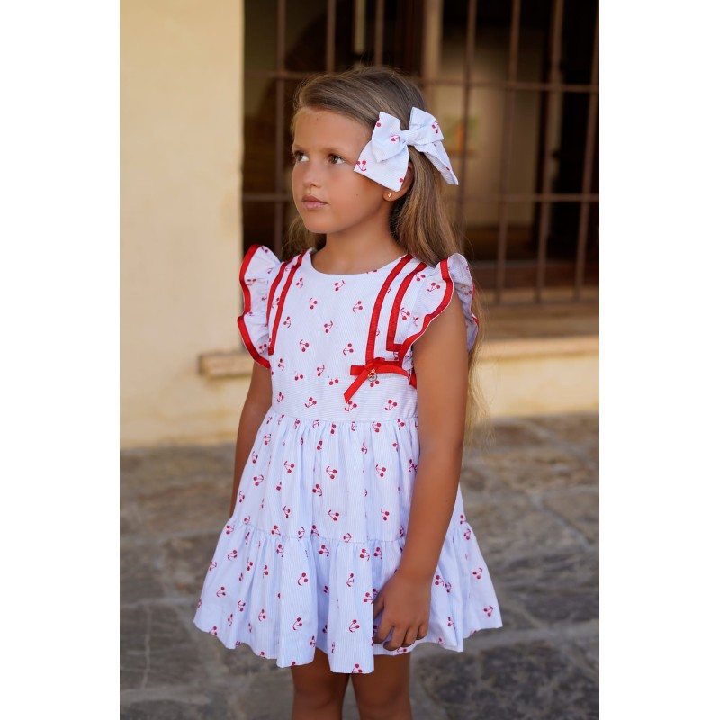 vestido cerezas aliso de noma fernandez