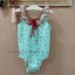 Bañador frambuesa de la martinica