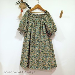 vestido flores liberty mia...