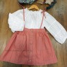 falda pichi coral Mia y Lia