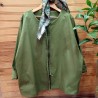 Mia y lia gabardina verde caza