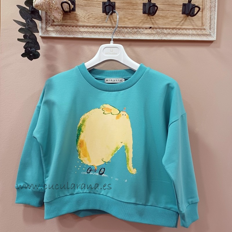 Sudadera elefante de mia y lia