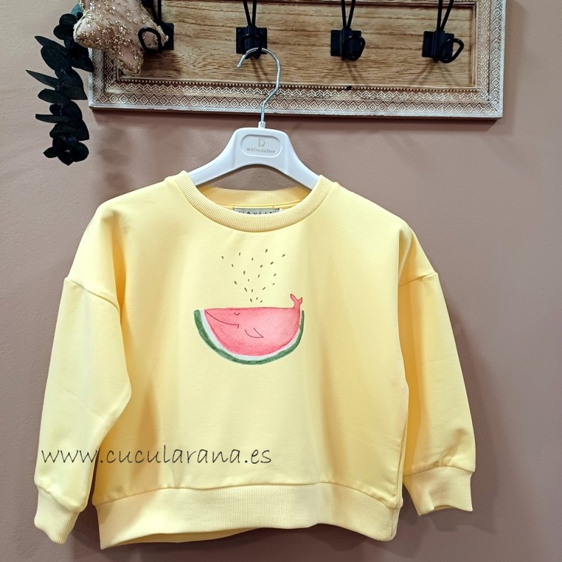 Sudadera ballenade mia y lia