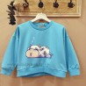 Sudadera vaca azul de mia y lia
