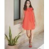 Vestido coral evase lazo de EVE CHILDREM
