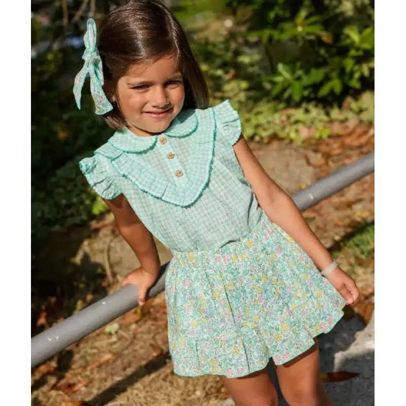 blusa y falda provenza de la martinica