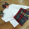 eva castro blusa y short falda charlestone