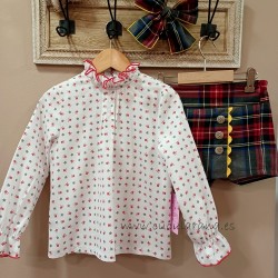 eva castro blusa y short falda charlestone