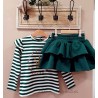 eva castro conjunto verde rayas lorene