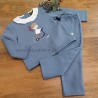 chandal niña azul patinete KIZ