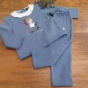 chandal niña azul patinete KIZ