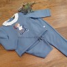 chandal niña azul patinete KIZ