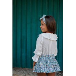 Conjunto blusa+falda baltico