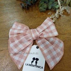 la martinica lazo vichy rosa LA TATA