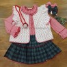 la martinica blusa y falda cantuberry