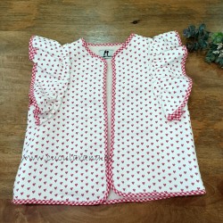 la martinica chaleco corazones cantuberry