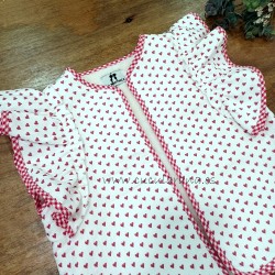 la martinica chaleco corazones cantuberry