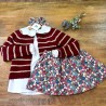 Conjunto de niña blusa y short falda Ámsterdam