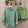 Conjunto niño pana olivo de la martinica
