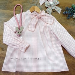 la martinica camisa rosa vichy balancin