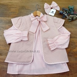 la martinica camisa rosa vichy balancin