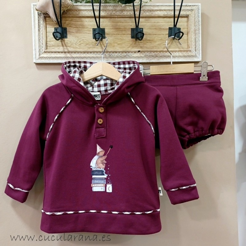 la martinica conjunto niño felpa el baul de peque
