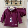 la martinica conjunto niño felpa el baul de peque
