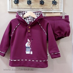 la martinica conjunto niño felpa el baul de peque