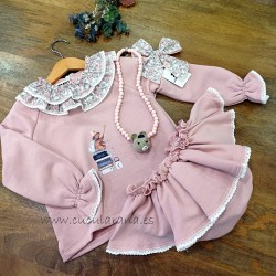 la Martinica conjunto felpa ranita CANDELARIA